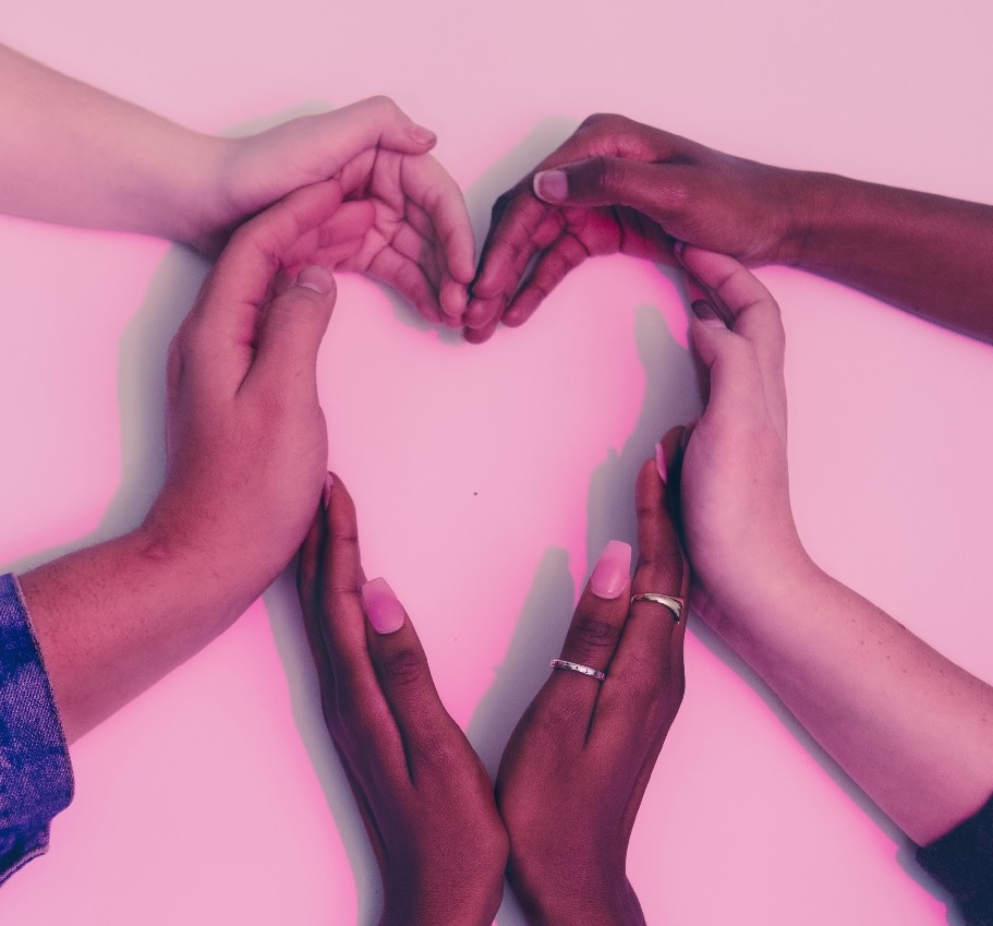 pandemic-weight-loss-plan-intuitive-nutrition Human hands forming a heart. Learn the first step to a successful pandemic weight loss plan with Intuitive Nutrition.